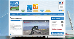 Desktop Screenshot of delta.ffvl.fr
