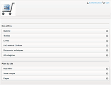 Tablet Screenshot of boutique.ffvl.fr